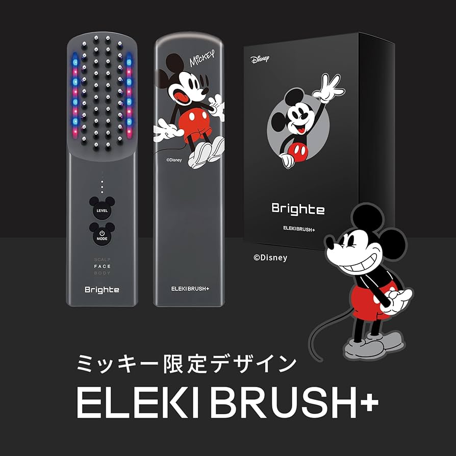 Amazon.co.jp: 【ミッキーコラボ + ヘアクリップ付き】 Brighte