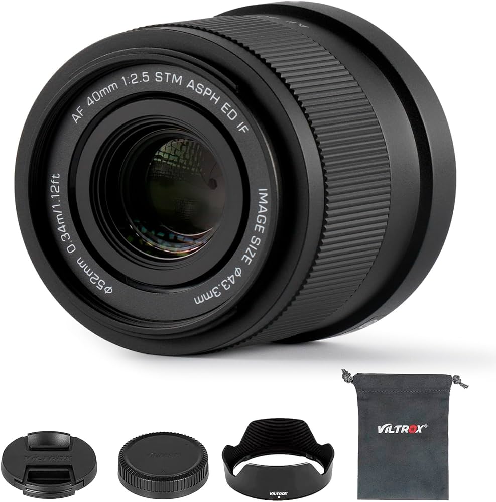 Amazon.co.jp: VILTROX 40mm F2.5 f/2.5 Zマウントレンズ レンズ