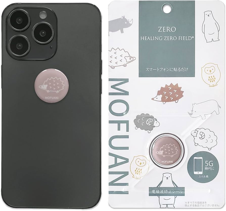 Amazon | [ HAPPY TALK ] 電磁波対策 シール 【 ZERO MOFUANI / 1枚入