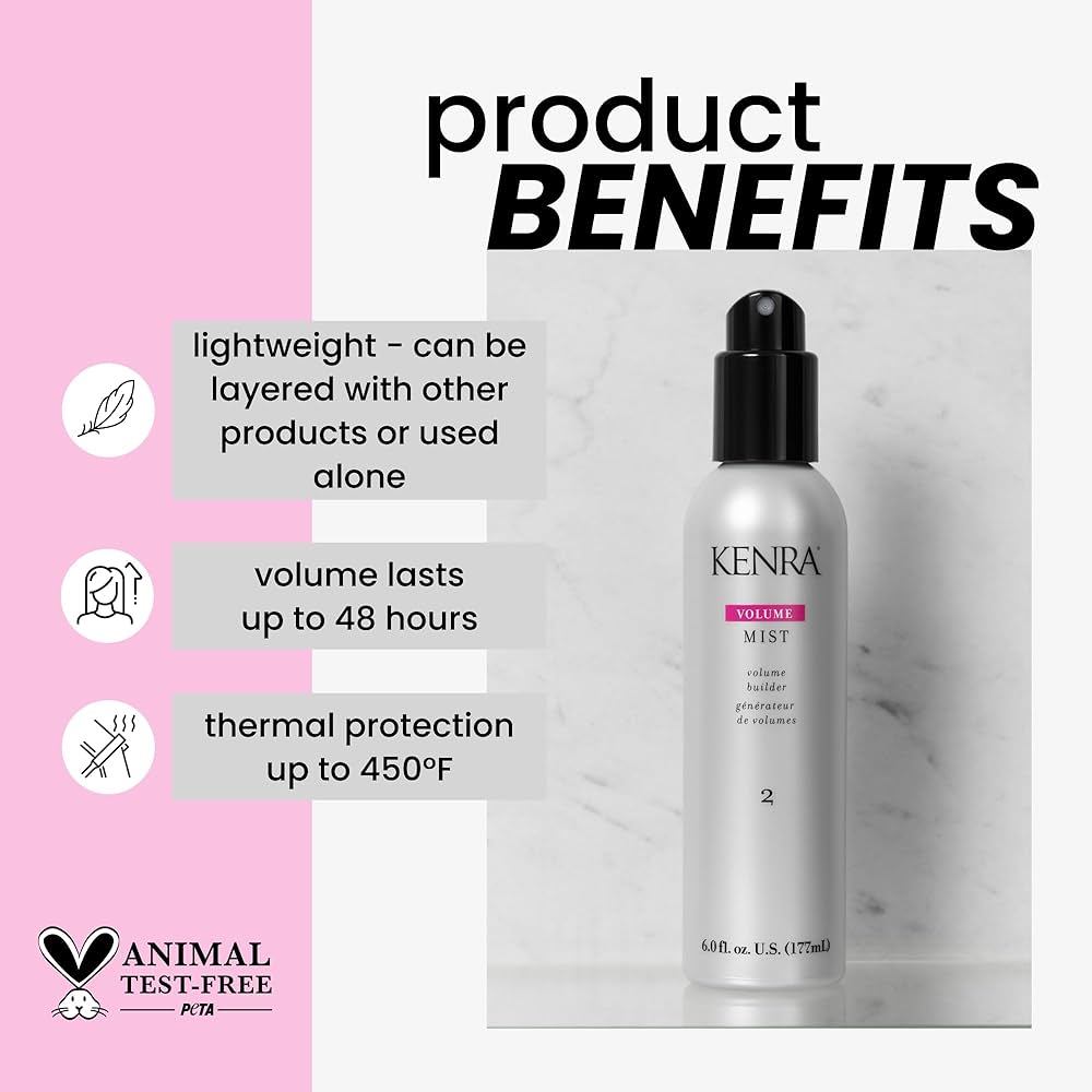 Amazon.com: Kenra Professional Volume Mist 2 | Volume Builder