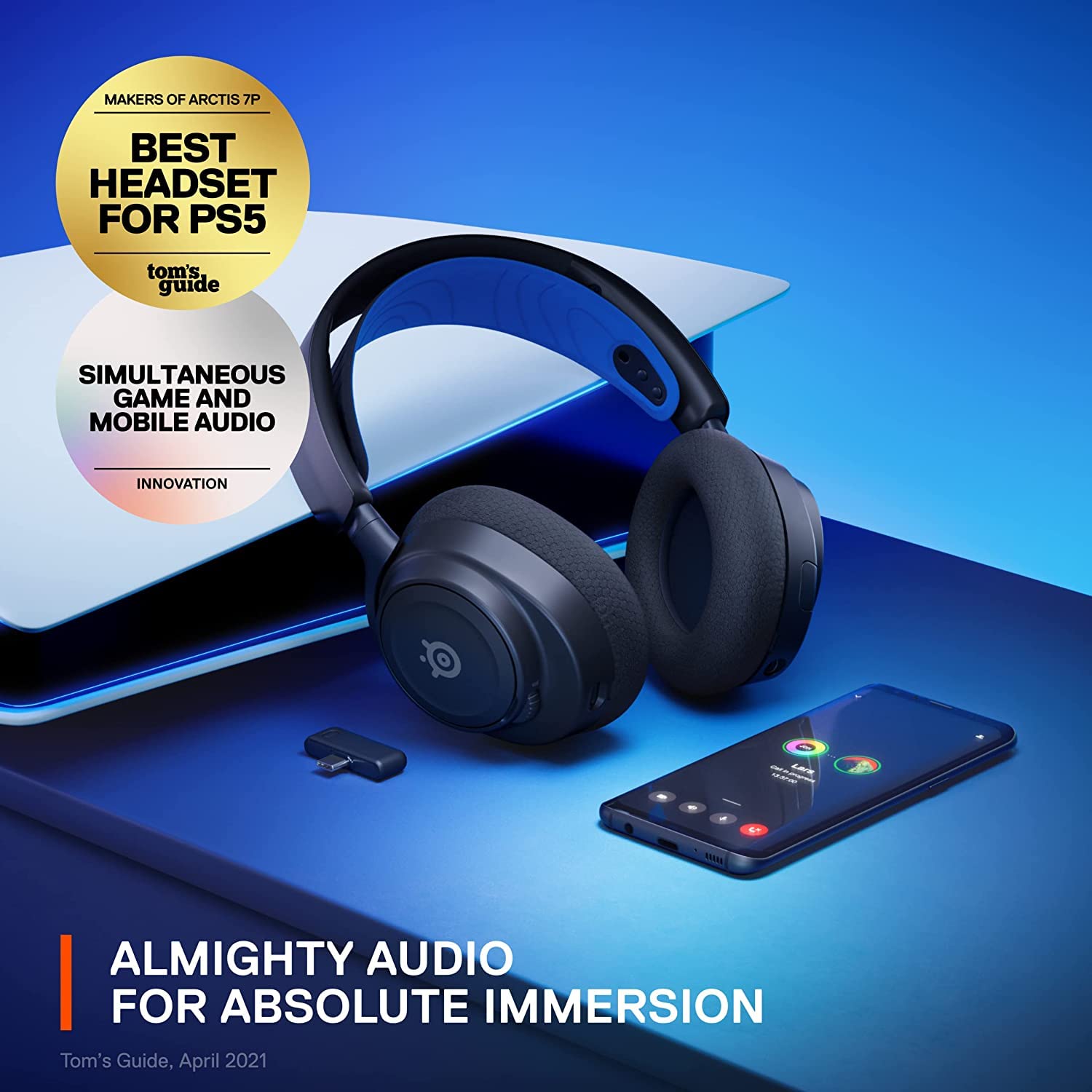 SteelSeries New New Arctis Nova 7P Multi-Platform Gaming & Mobile