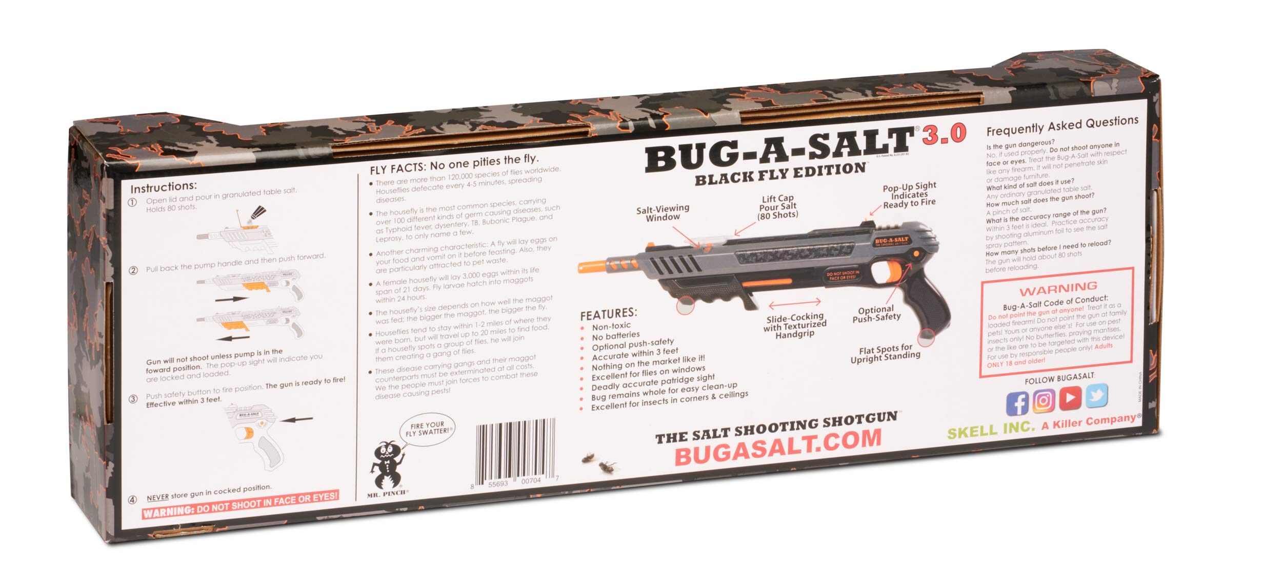 Amazon | BUG-A-SALT 3.0 ブラックフライエディション 1カウント(1