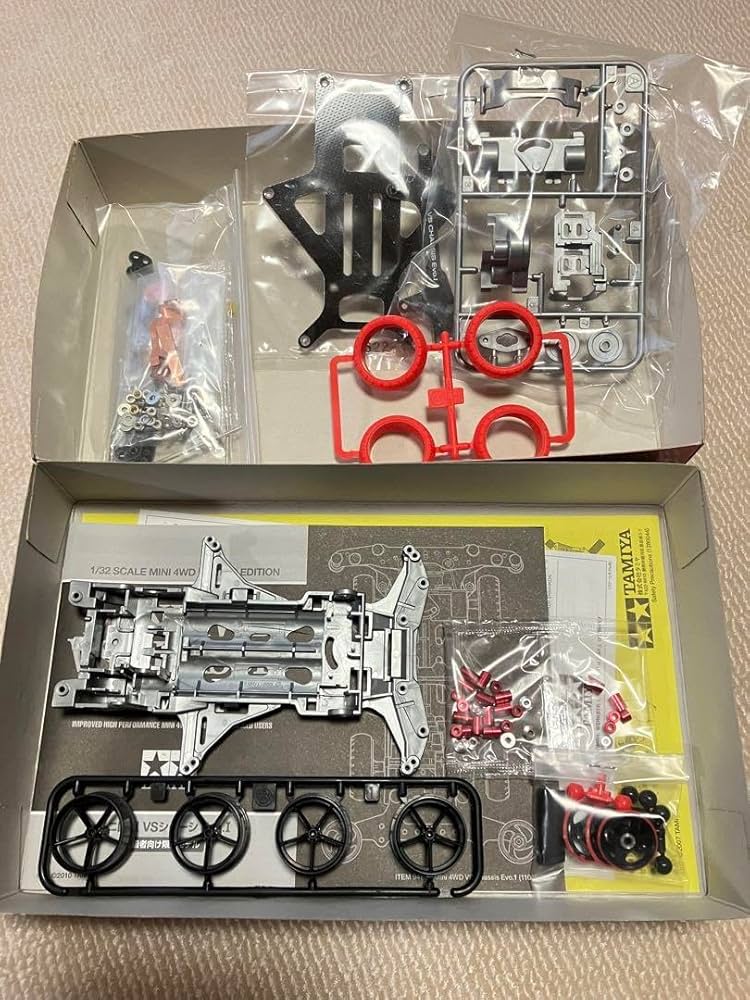 Amazon.co.jp: タミヤ ミニ四駆 上級者向け限定モデル VSシャーシ Evo