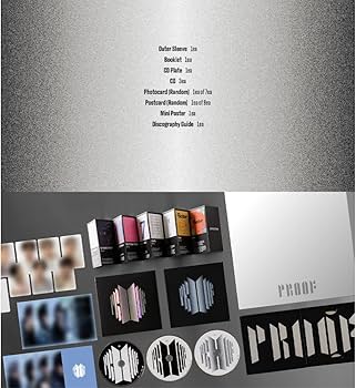 Amazon.com: YG PLUS BTS - PROOF Standard Compact Edition Anthology