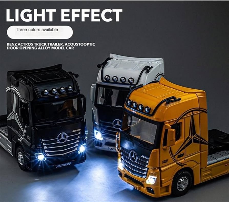 Amazon.co.jp: ミニカー スケールモデルカー セミトラックトレーラー 1