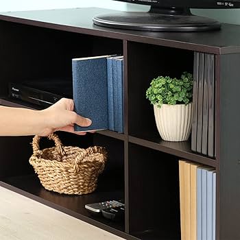 Amazon｜不二貿易 TVラック テレビ台 幅89×奥行29.5×高さ42cm ブラウン