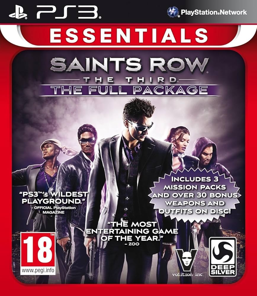 Amazon.com: Saints Row The Third: The Full Packages: PlayStation 3