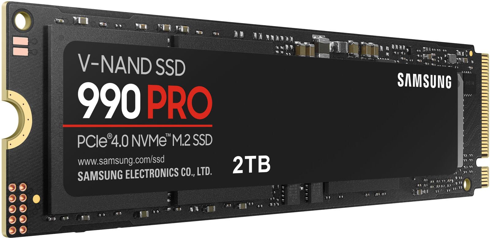 SAMSUNG 990 PRO SSD 2TB PCIe Gen4 NVMe M.2 Internal Solid State