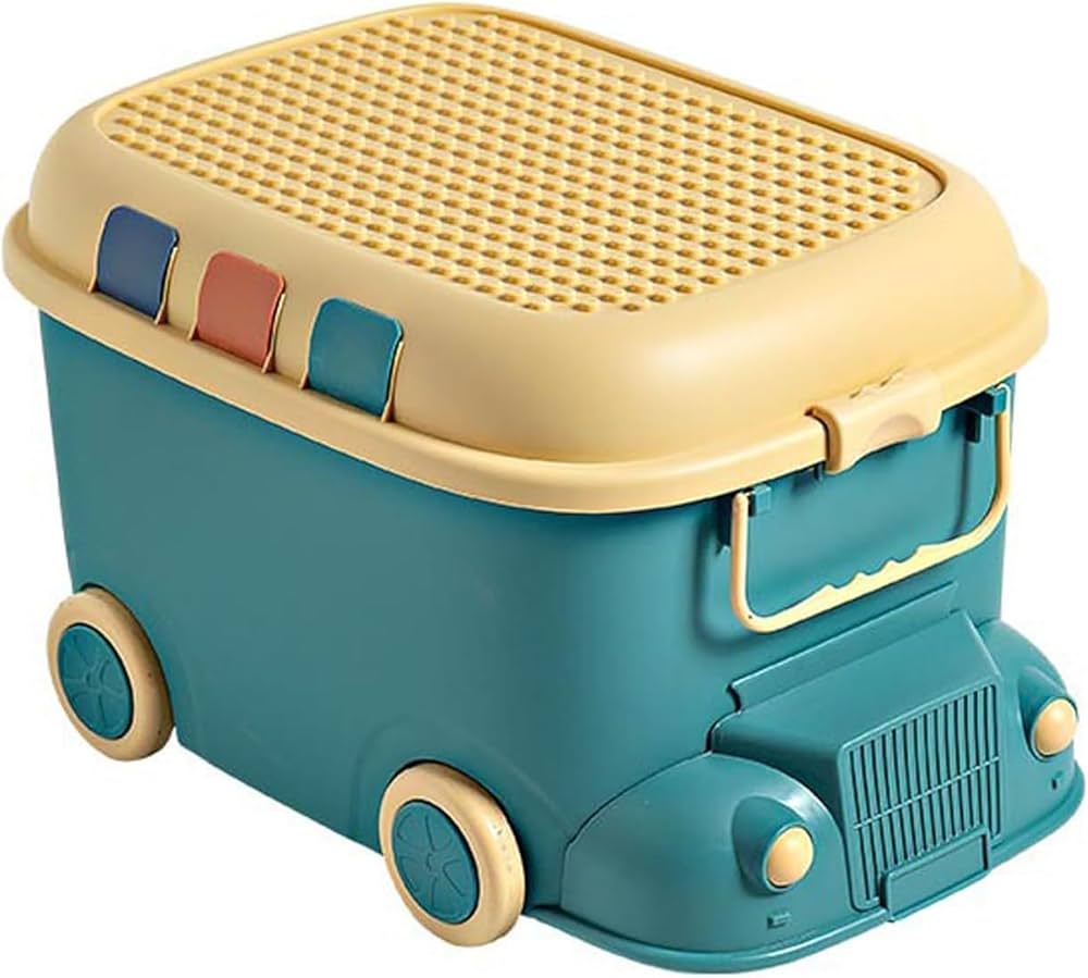 Amazon｜おもちゃ 収納 収納ボックス 蓋付き 子供 コンテナボックス