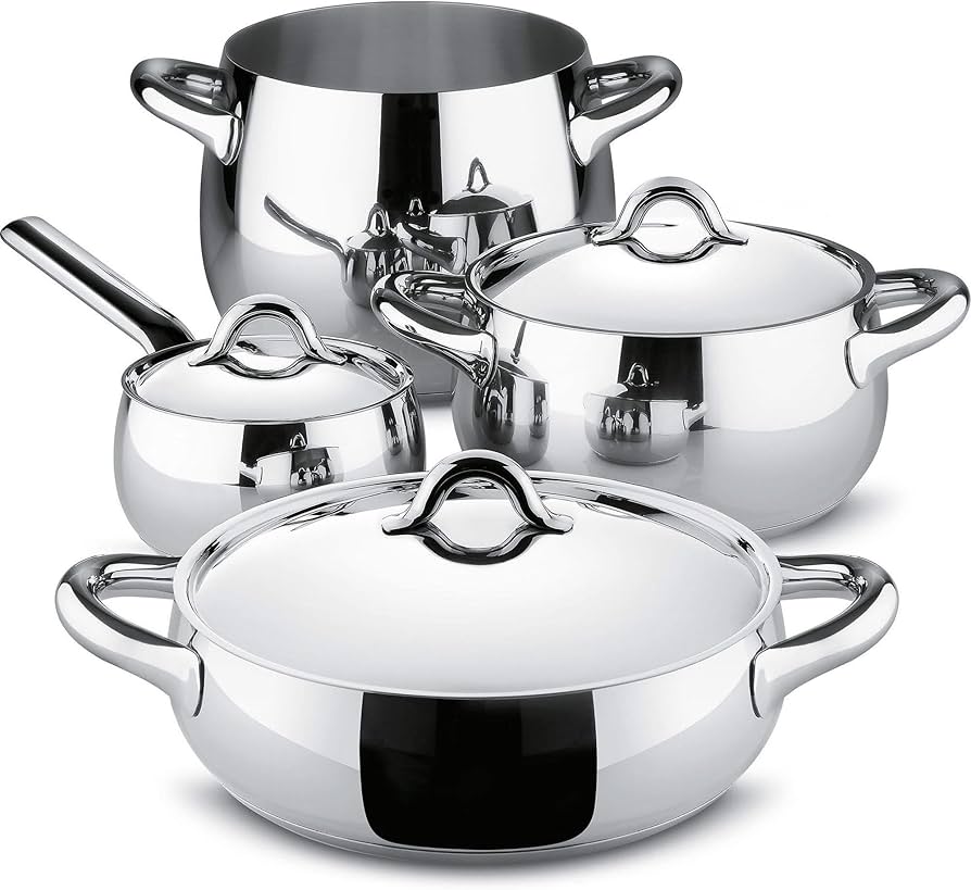 Amazon.com: Alessi SG100S7 Mami 7 Piece Kitchen Set, Silver: Home
