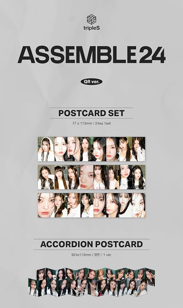 tripleS ASSEMBLE24 1st Album Contents+Tracking Sealed (QR Version