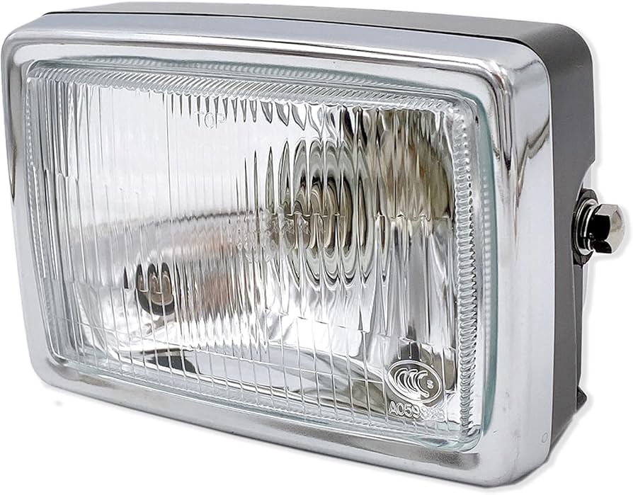 Amazon | Meliore 汎用 ガラスレンズ 角目 ヘッドライト AR125 など