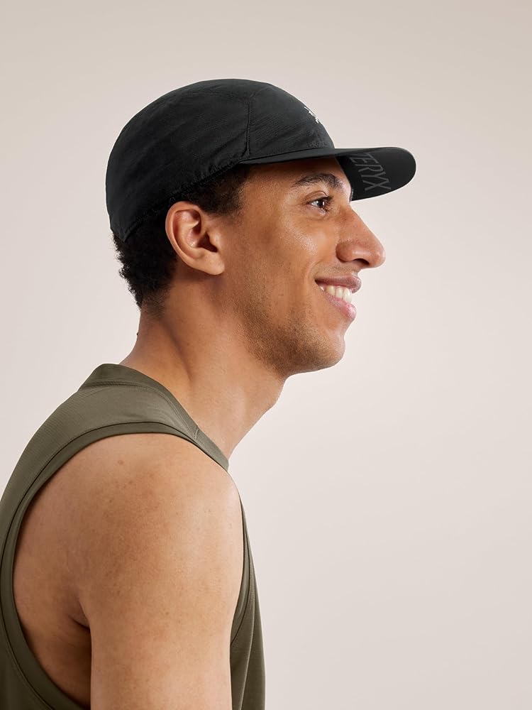 Amazon.co.jp: Arc'teryx Aerios 5パネルキャップ | ブラック/アーク