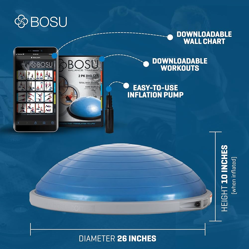 Amazon | BOSU(ボス) バランストレーナー プロ 直径65cm 耐荷重136kg