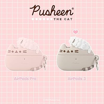 Amazon.com: iFace x Pusheen The Cat [ Compatible with AirPods 3