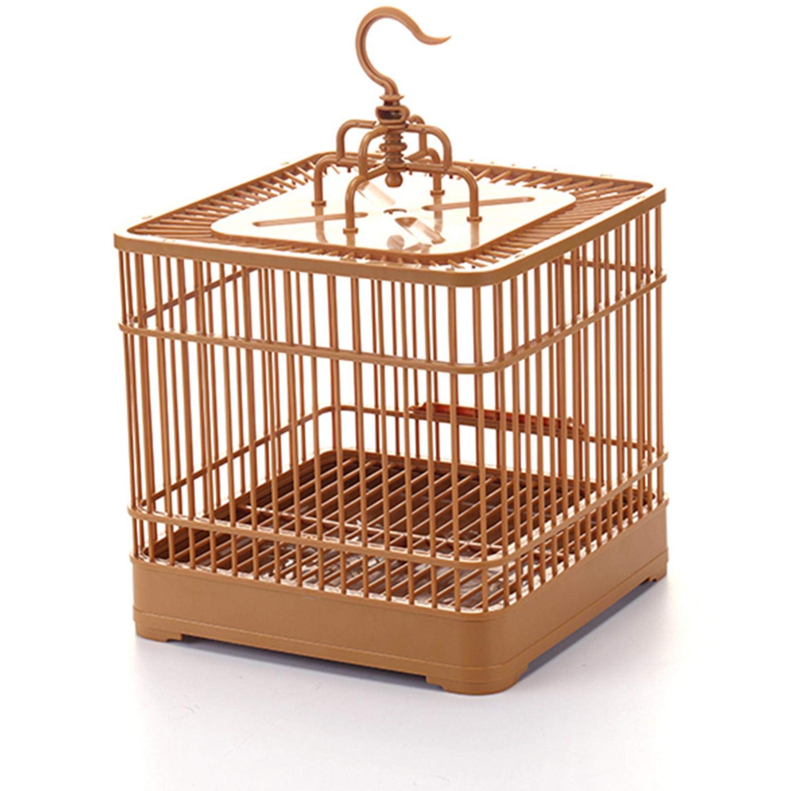 Amazon | 鳥かご 鳥籠 竹かご 折りたたみ式 バードケージ 竹 通気性