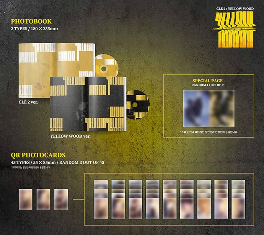 Amazon.com: STRAY KIDS Special Album - CLE 2 : Yellow Wood (Clé 2