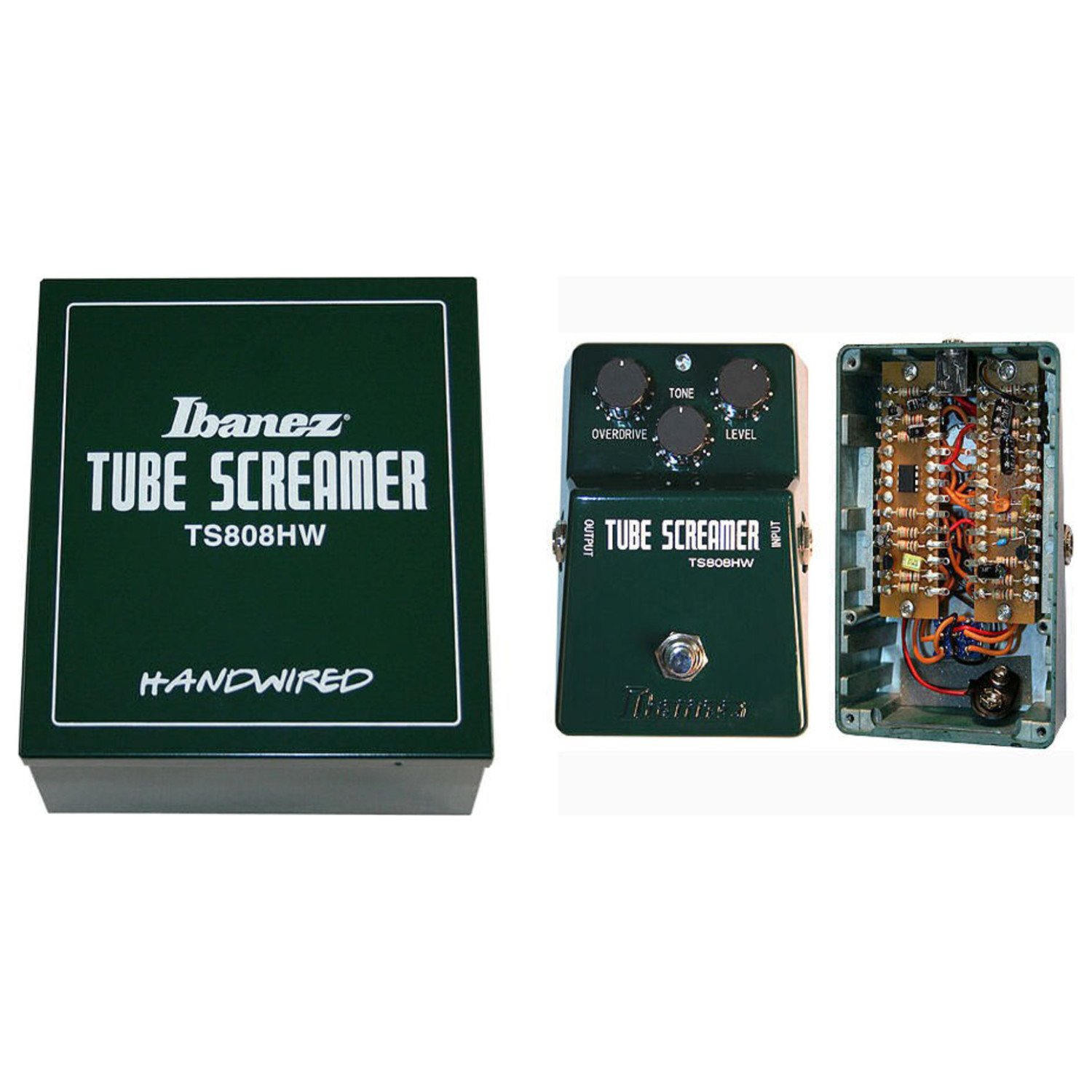 Amazon | Ibanez TS808HW チューブスクリーマー ハンドワイヤリング