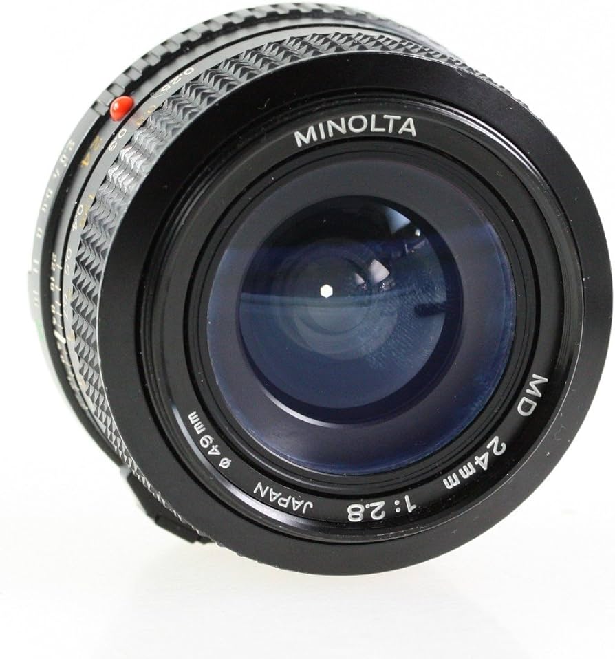 Amazon | Minolta MF レンズ MD 24mm F2.8 | ビデオカメラ用交換レンズ