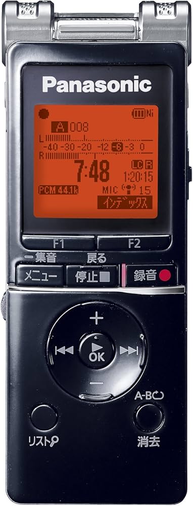 Amazon.co.jp: Panasonic RR-XS460 IC Recorder, 4GB : Electronics