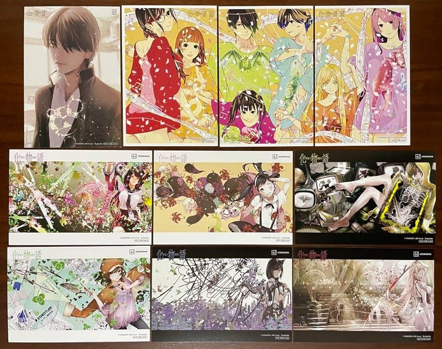 Amazon.co.jp: 化物語 完結記念 特典 ポストカード イラストカード