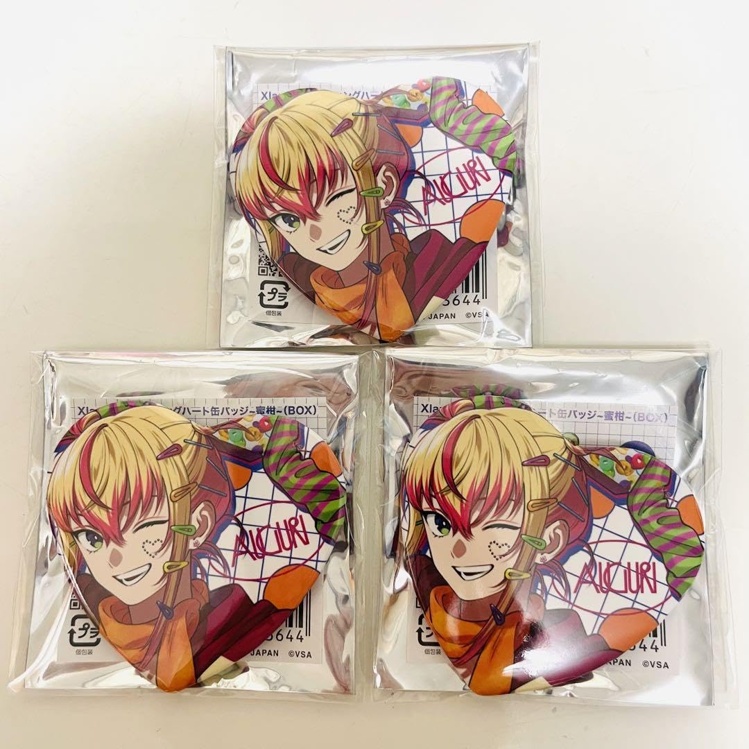 Amazon.co.jp: ビバレン Xlamv 蜜柑 缶バッジ アグリ : おもちゃ