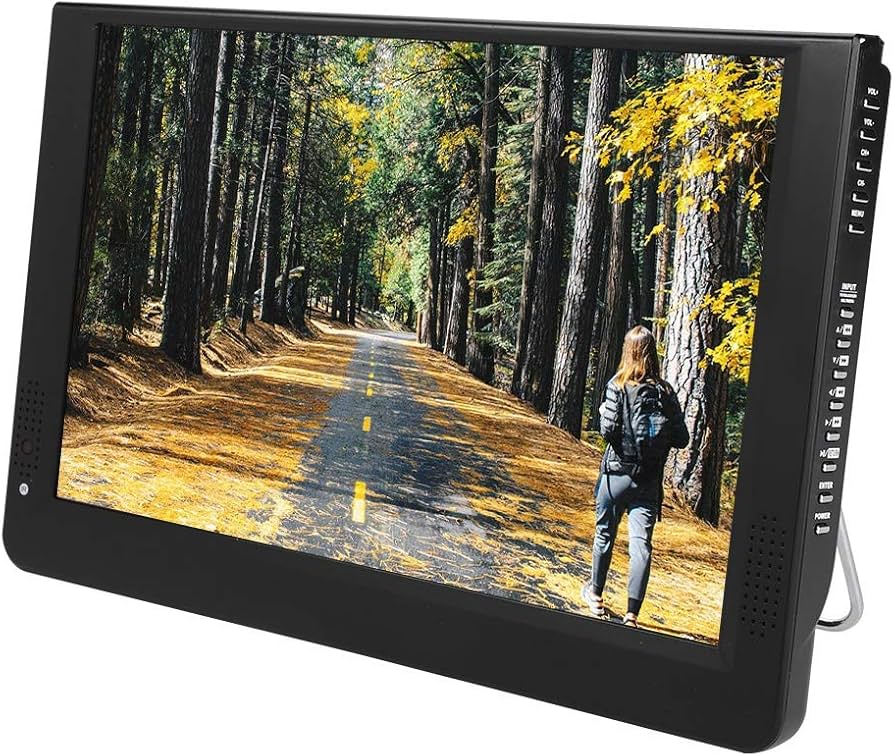 Amazon | 12インチ 1080PカーデジタルTV LCDカラースクリーンテレビ