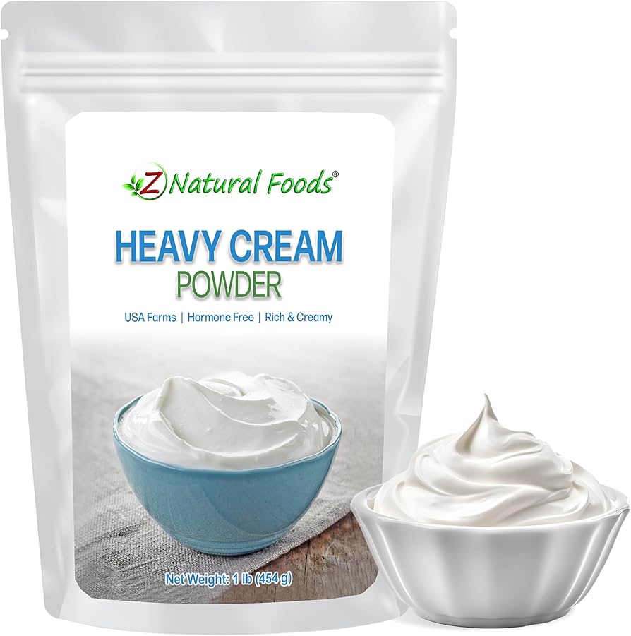 Amazon.com : Z Natural Foods Heavy Cream Powder - Nutrient-Dense