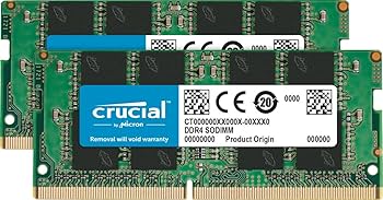 Crucial 16GB Kit (8GBx2) DDR4 2133 MT/s (PC4-17000) DR x8 SODIMM