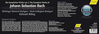 Amazon.co.jp: Johann Sebastian Bach, Helmuth Rilling : Complete