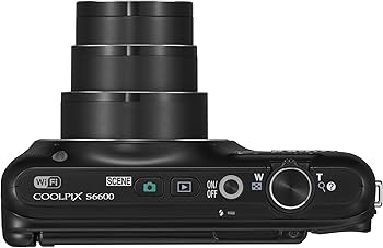 Amazon | Nikon クールピクス S6600BK スマートブラック | コンパクト 通販