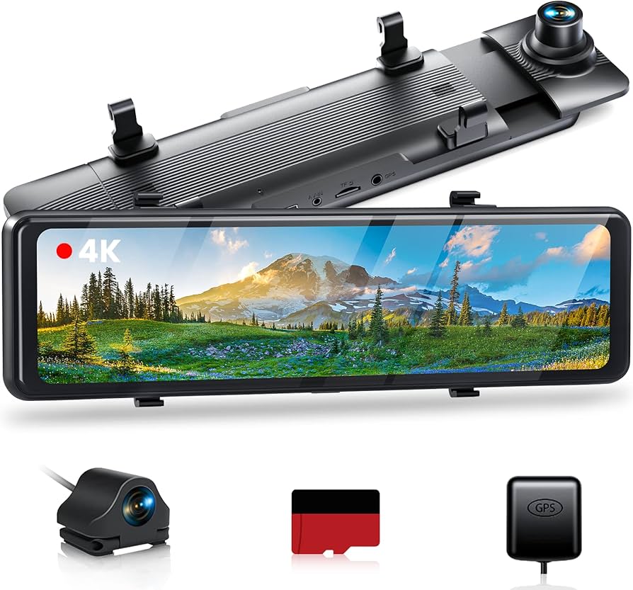 Amazon.co.jp: ドライブレコーダー ミラー型 4K画質 11インチ【64GB SD