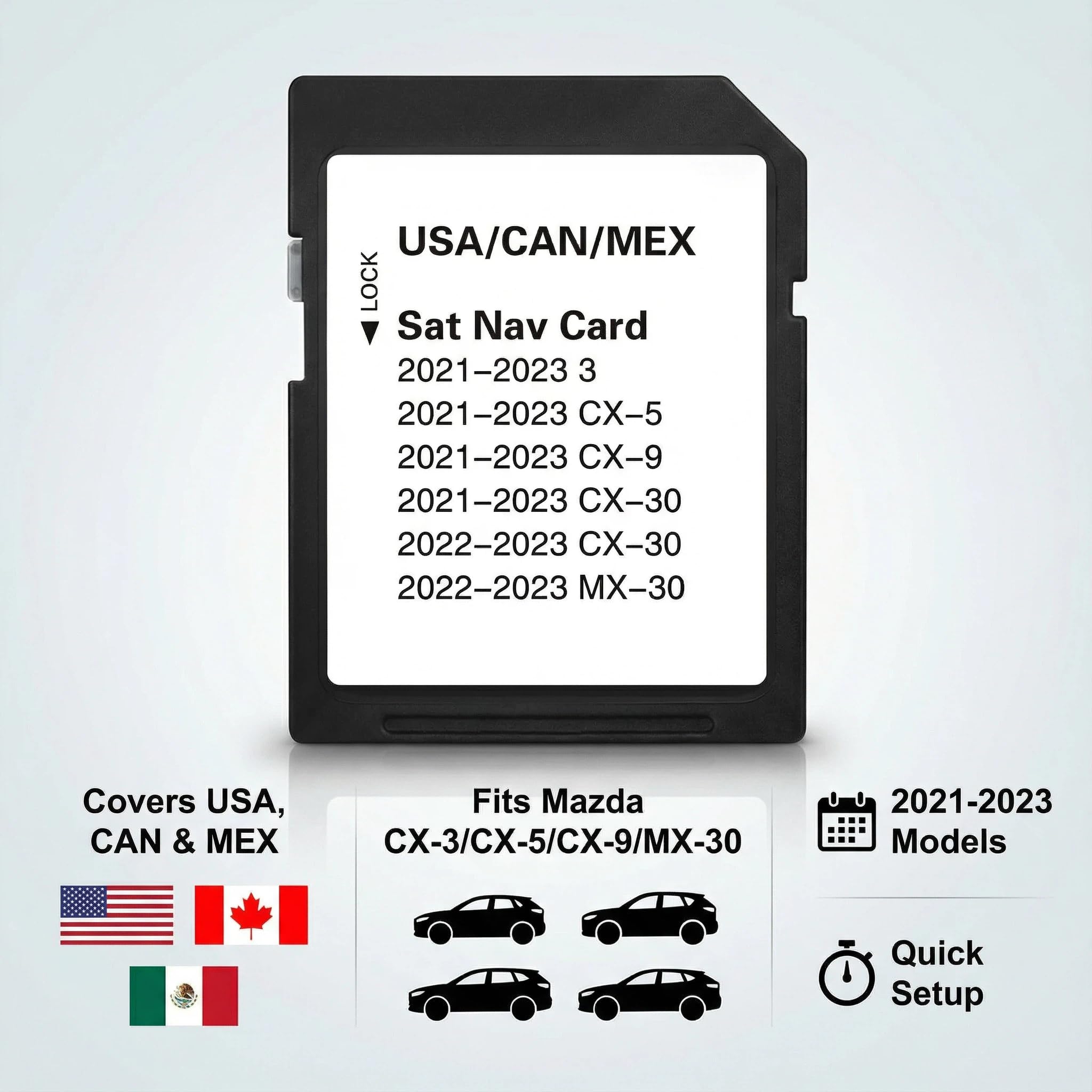Amazon.com: Navigation SD Card TD2K66EZ1B - North America Maps