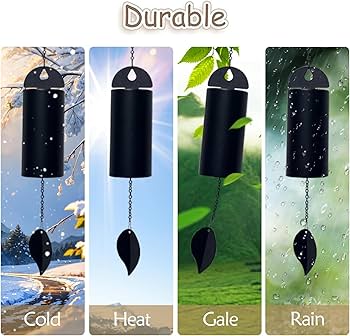 Amazon.com: Deep Resonance Serenity Bell Large Wind Chimes for