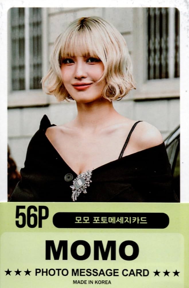 Amazon.co.jp: TWICE トゥワイス MOMO モモ グッズ フォトメッセージ