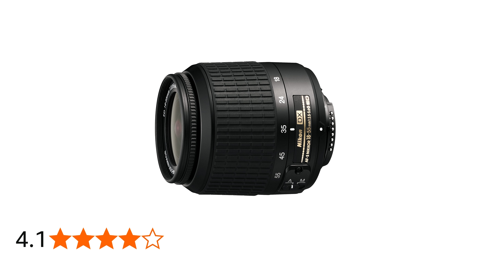 Amazon | Nikon AF-S DX Zoom Nikkor ED 18-55mm F3.5-5.6G ブラック