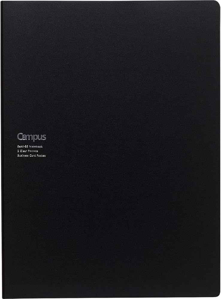 Amazon | コクヨ(KOKUYO) ノートカバ― 書類ファイル付き キャンパス