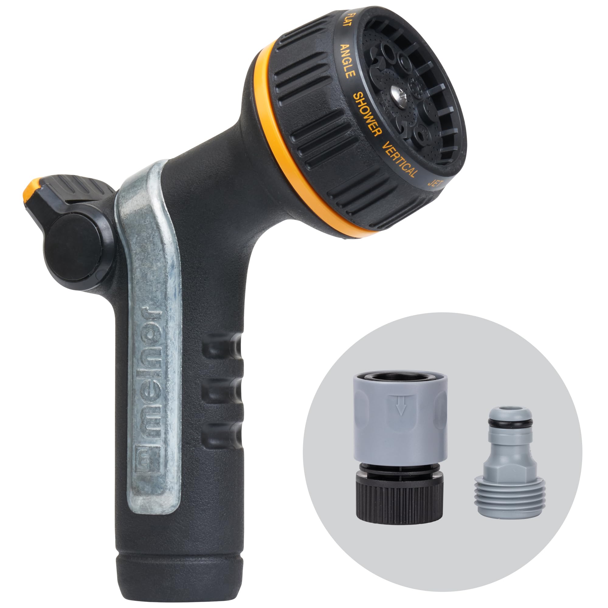 Amazon.com: Melnor 65179AMZ Heavyweight Metal Thumb Control Nozzle