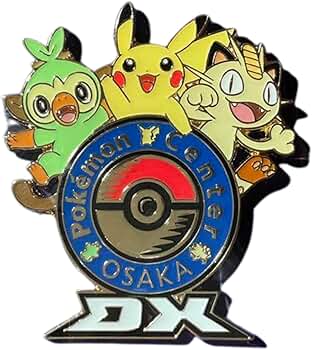 Amazon | ポケモンセンター オオサカ限定 ロゴピンズ 心斎橋 ポケモン