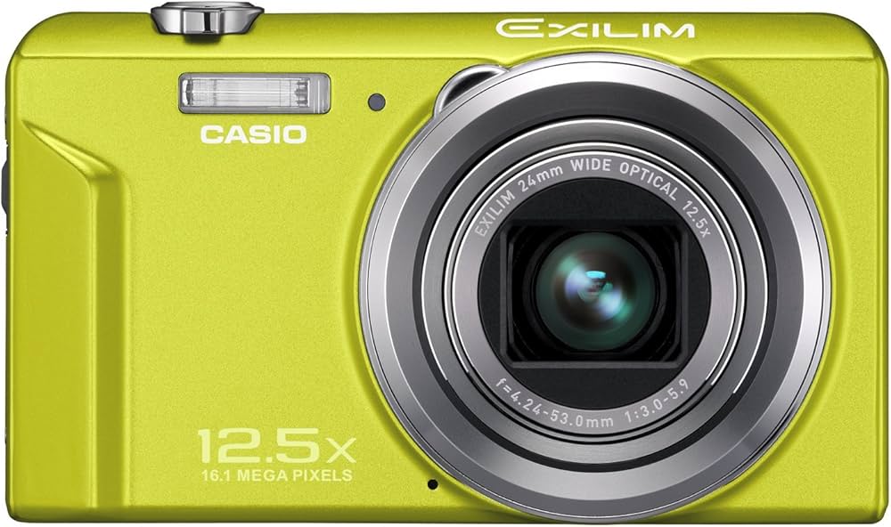Amazon | CASIO デジタルカメラ EXILIM 1610万画素 12.5倍 グリーン EX