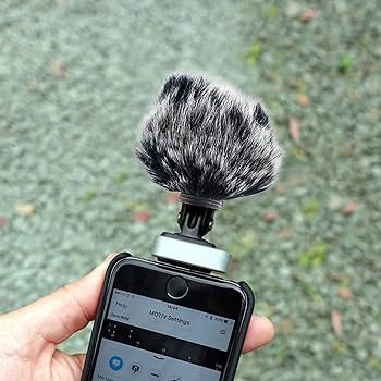 Amazon.co.jp: SUNMON(サンモン) マイク 毛皮のようなウィンド