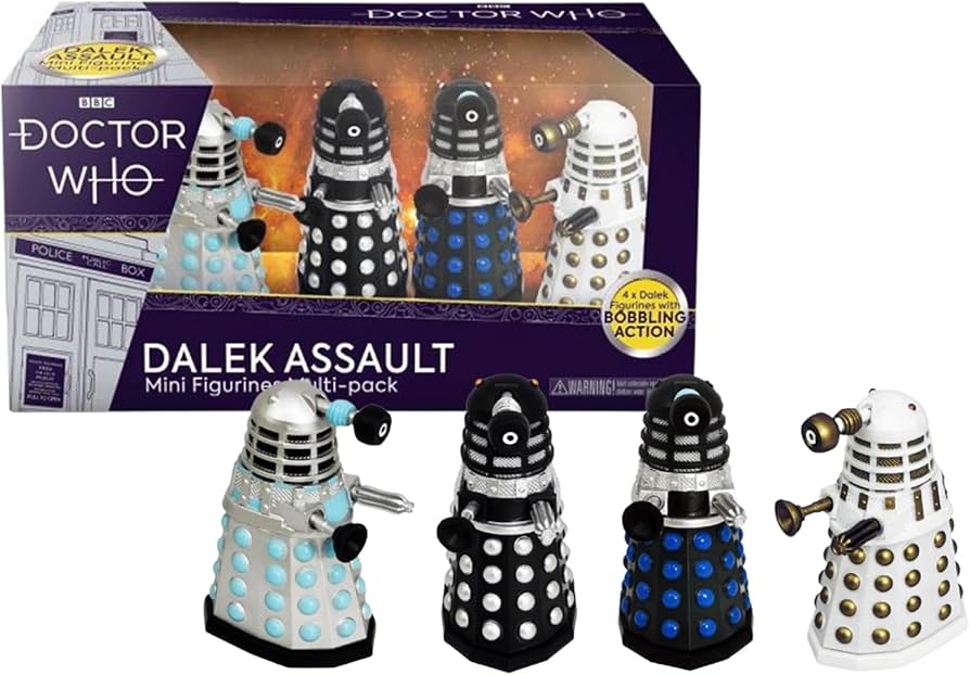 Amazon.com: Doctor Who Dalek 3 Inch Figure Assault Set of 4 : Toys
