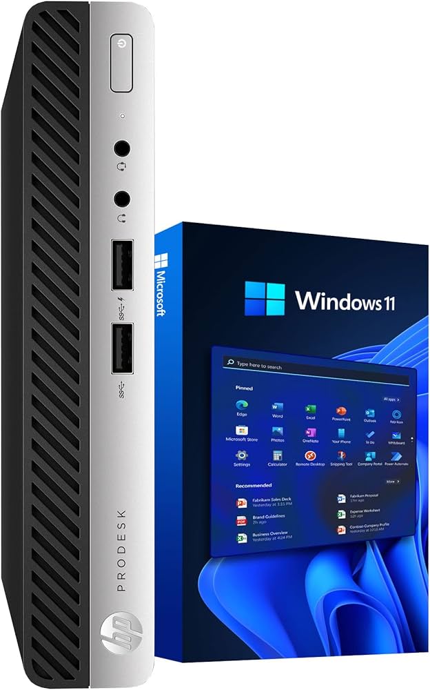 Amazon.com: HP Windows 11 Desktop Computer ProDesk 400G4 | Intel