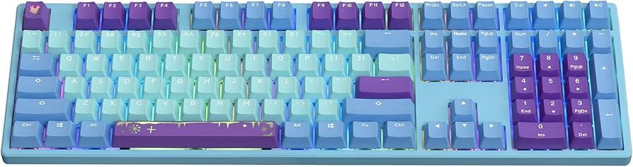Amazon.com: Ducky MK Frozen Llama Typist RGB Double-Shot