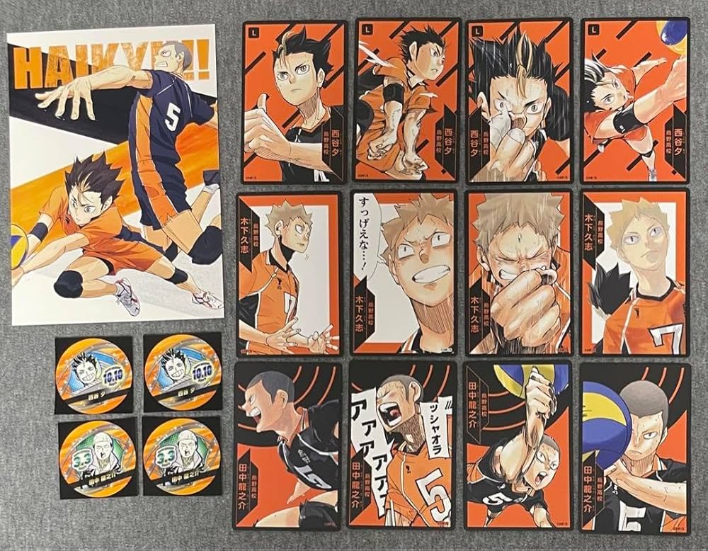 Amazon | ハイキュー 排球援!! ボードゲーム ボドゲ 西谷 田中 木下
