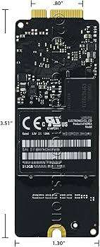 Amazon | Odyson - 512GB SSD アップグレードキット 交換用 Apple