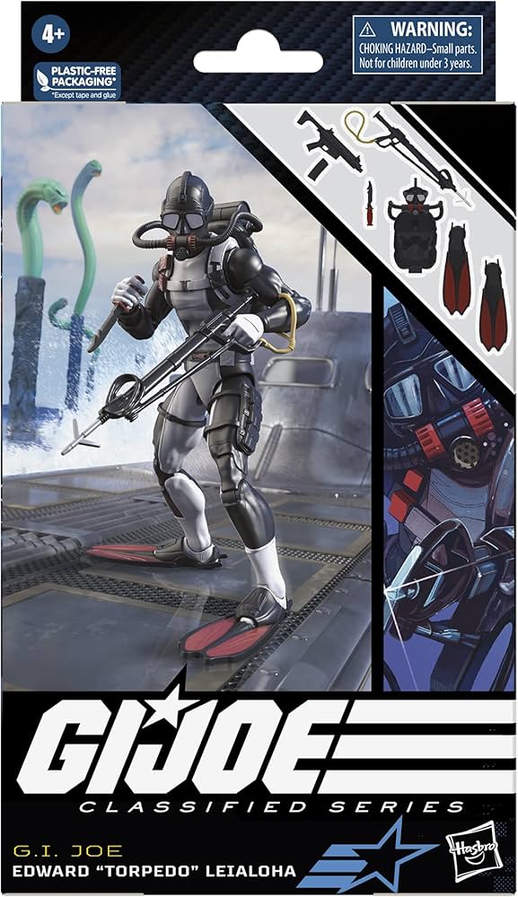 Amazon.com: G.I. Joe Classified Series Edward “Torpedo” Leialoha