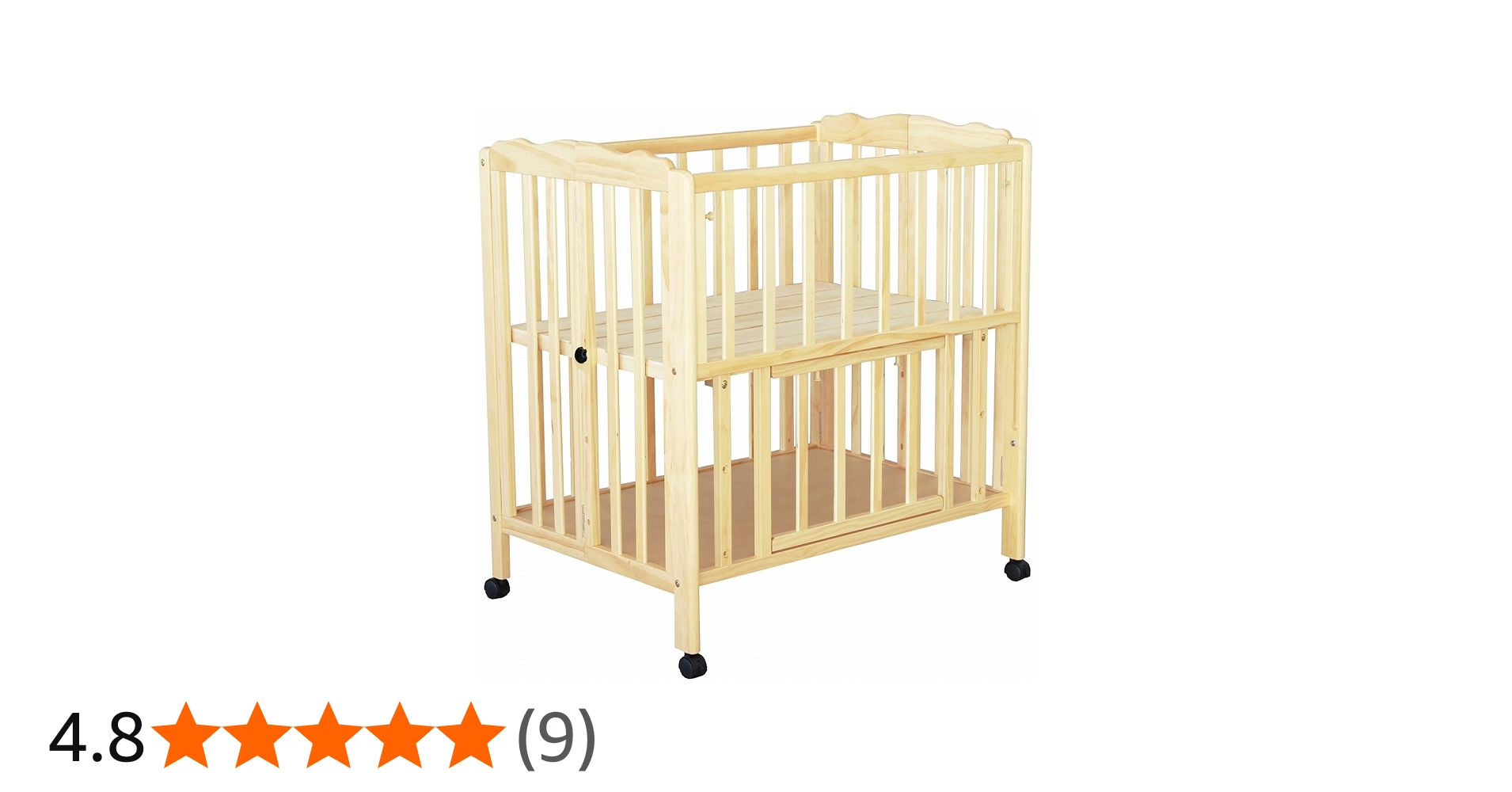 Amazon.co.jp: 大和屋 「 パタン 」 折りたたみミニベビーベッド