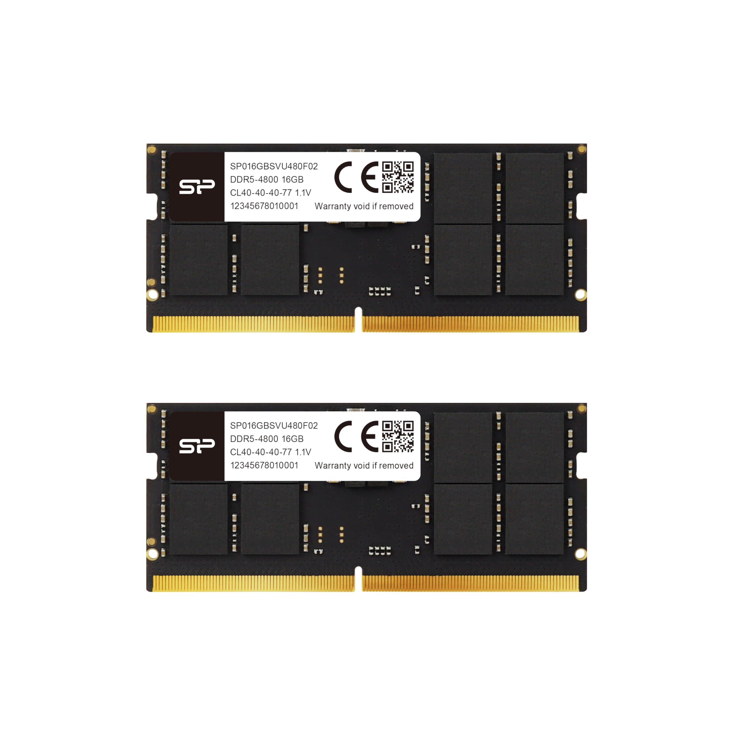 Silicon Power DDR5 32GB (2x16GB) 4800MHz (PC5-38400) 262-pin CL40
