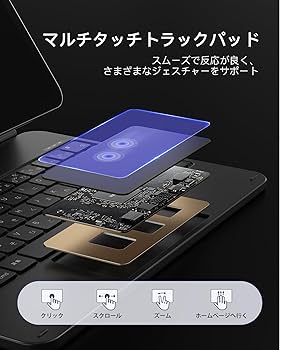 Amazon.co.jp: Inateck マジックキーボード JIS日本語配列 iPad 2025年